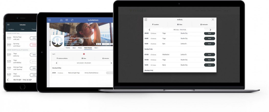 Gyms Scheduling Software on Multiple Devices